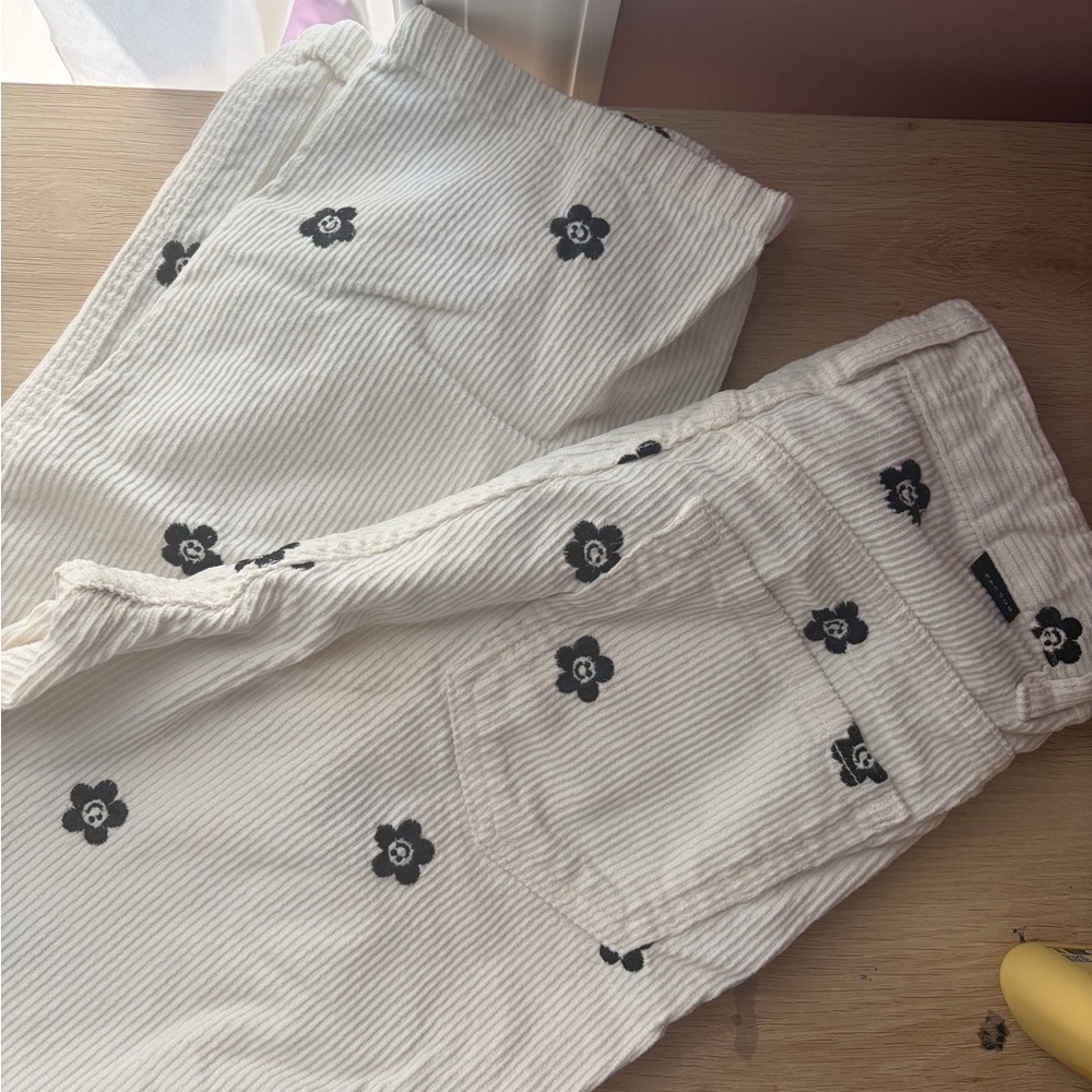 PacSun White Corduroy Pants